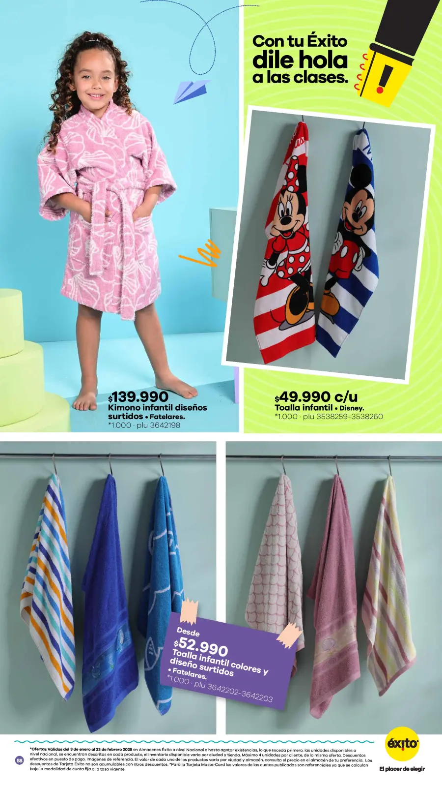 Page 123 dans Offres de la saison scolaire chez Éxito Colombie