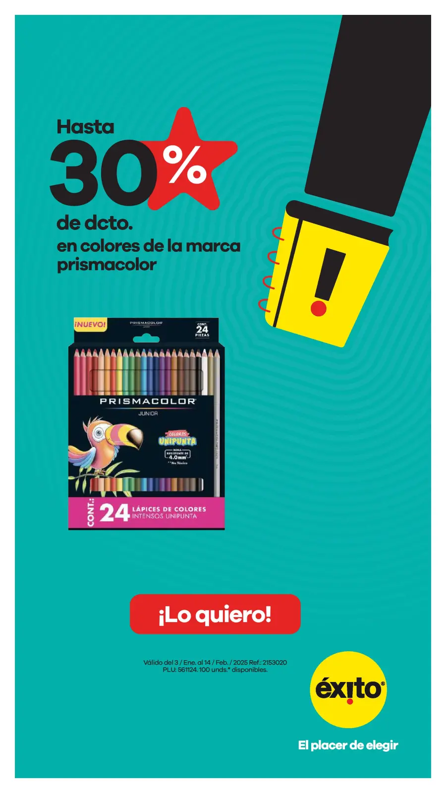 Page 12 dans Offres de la saison scolaire chez Éxito Colombie