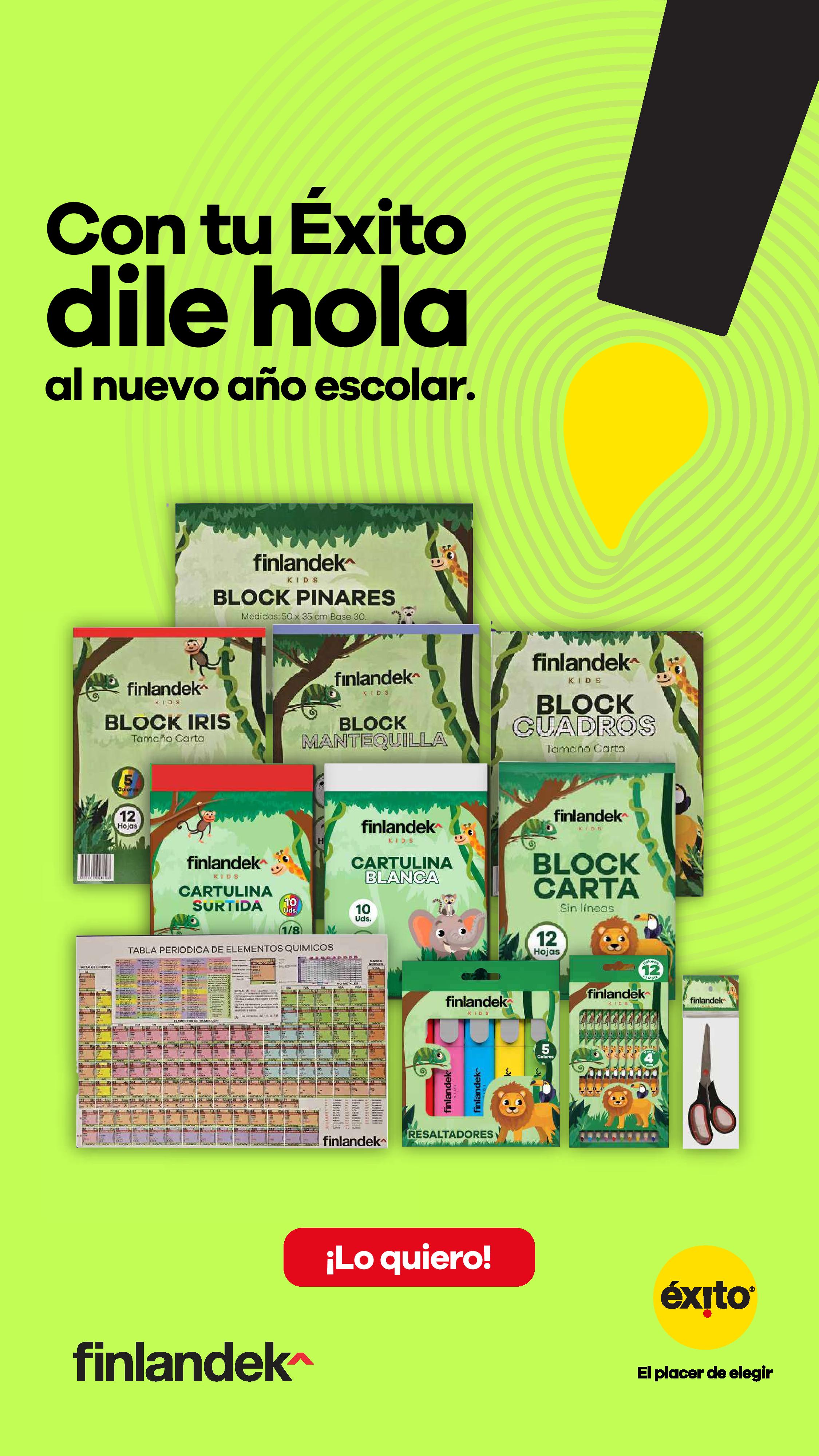 Éxito Colombia Offers from 3 January to 23 February 2025 SCHOOL SEASON Deals