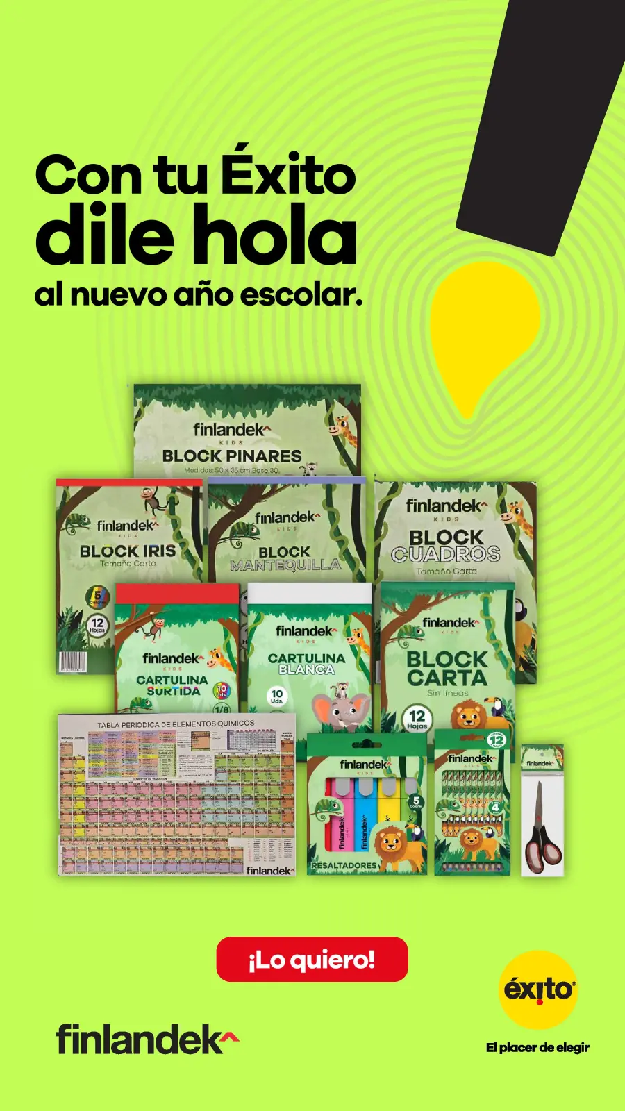 Page 31 dans Offres de la saison scolaire chez Éxito Colombie