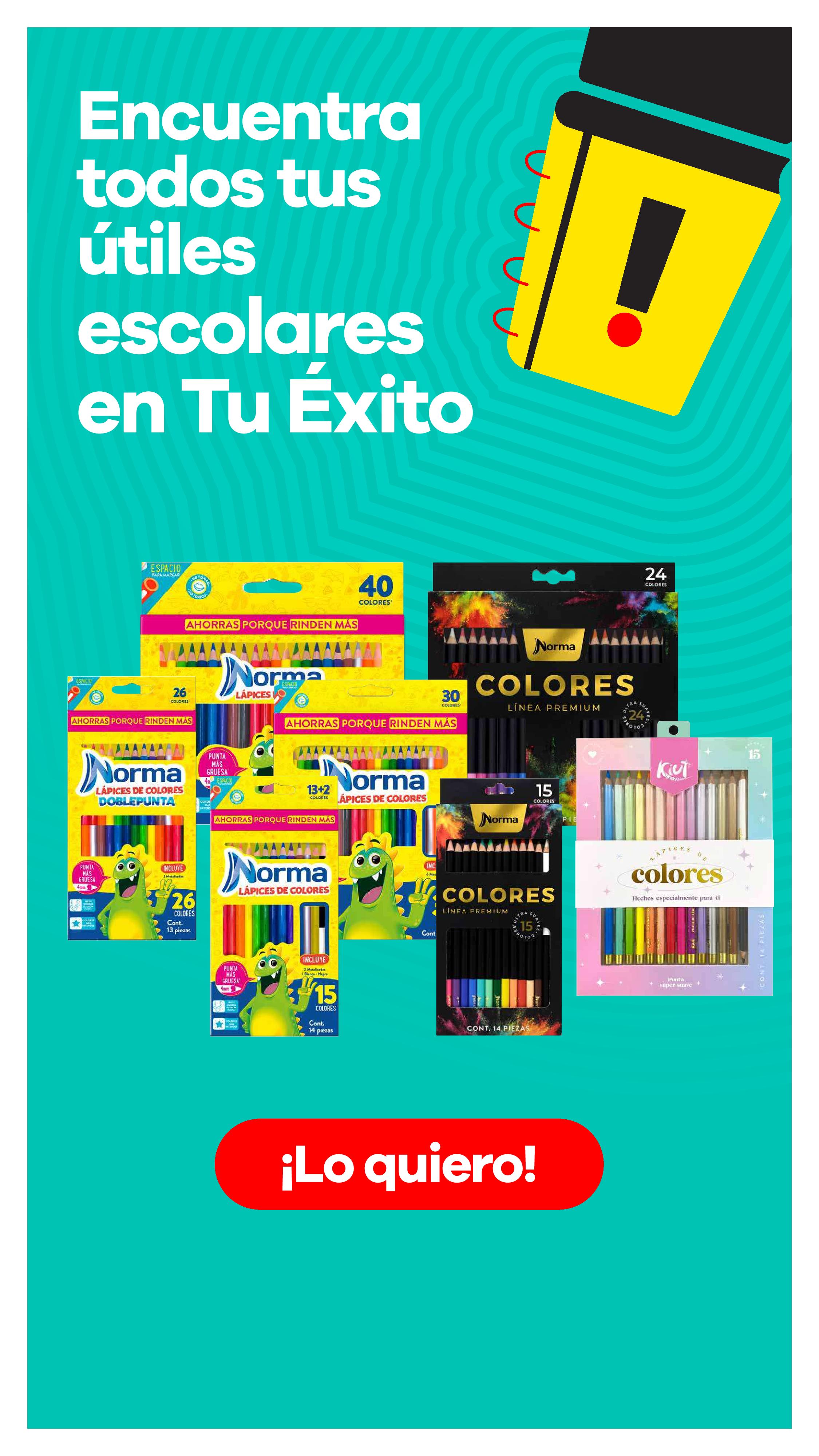 Éxito Colombia Offers from 3 January to 23 February 2025 SCHOOL SEASON Deals