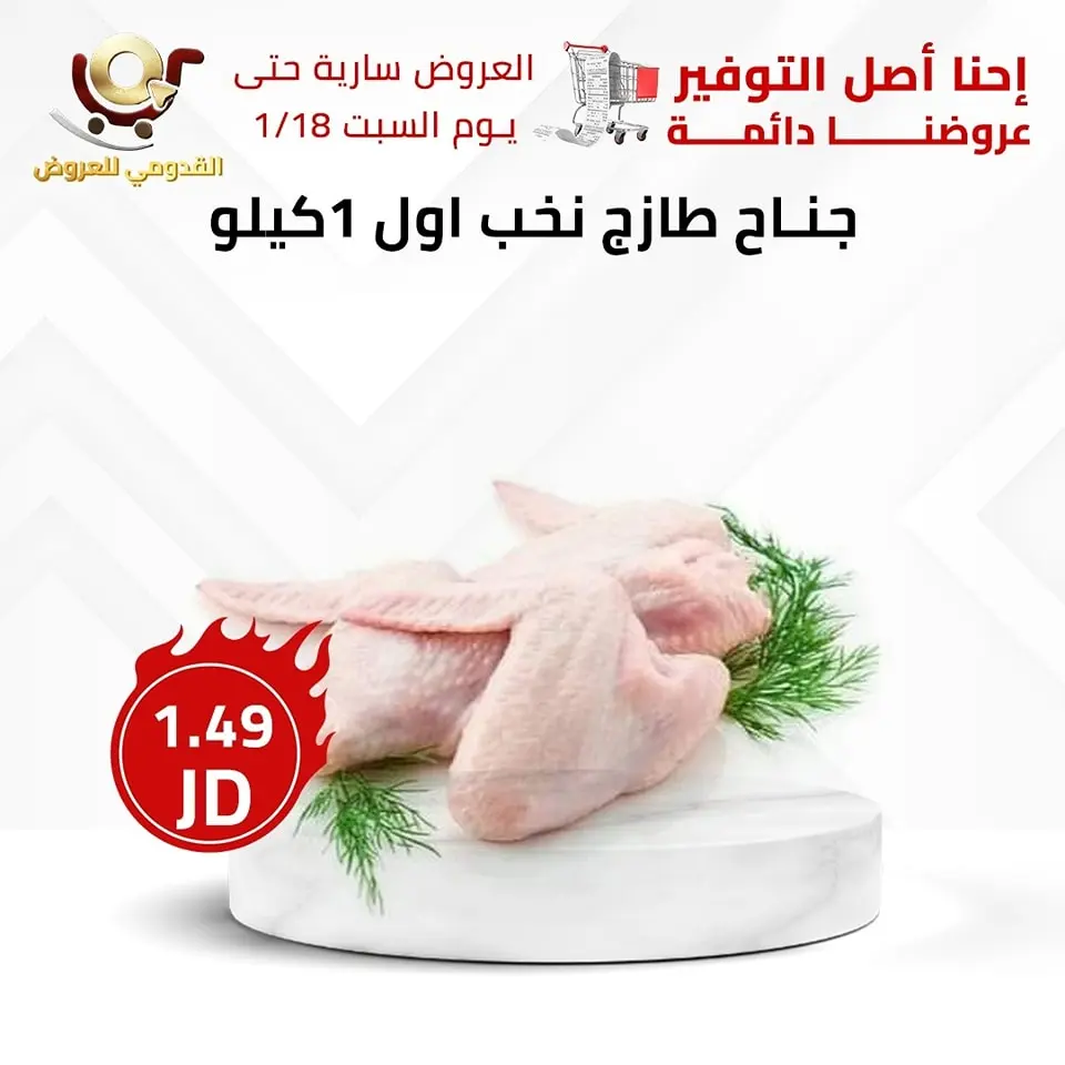 Offres Magasins Qaddomii Jordan de 16 à 18 janvier 2025 Meilleures affaires - Page 1