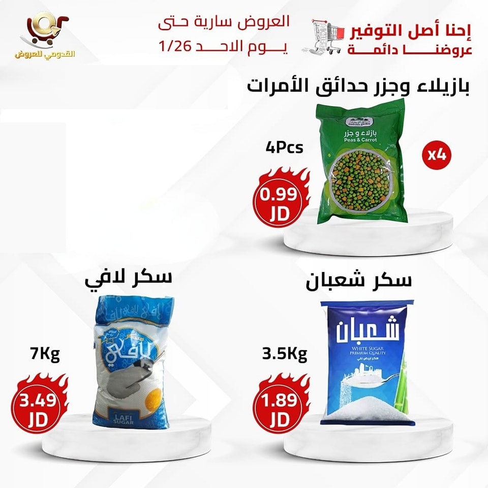 Qaddomii Stores Jordan Offers from 20 to 26 January 2025 Stronget offer