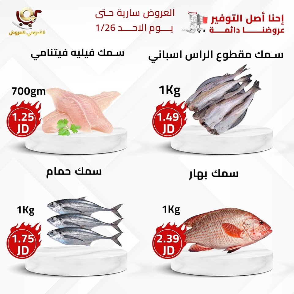 Qaddomii Stores Jordan Offers from 20 to 26 January 2025 Stronget offer