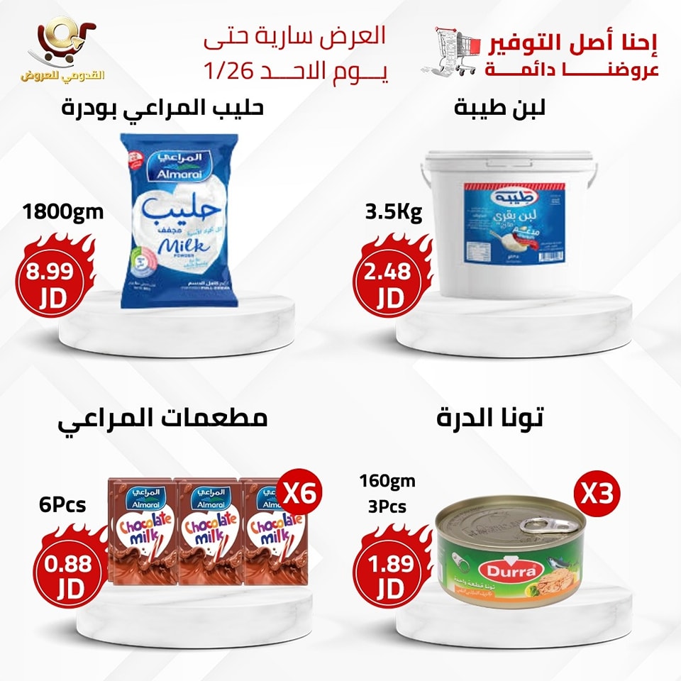 Qaddomii Stores Jordan Offers from 20 to 26 January 2025 Stronget offer