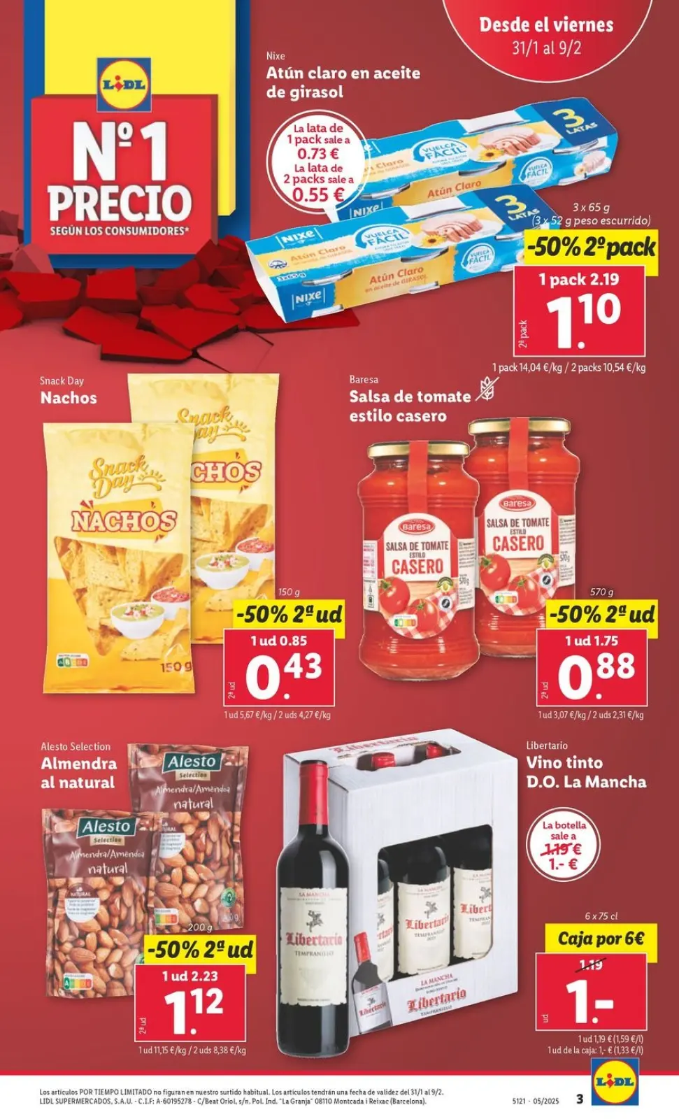 Page 3 dans Nouvelles offres en magasin chez Lidl Espagne