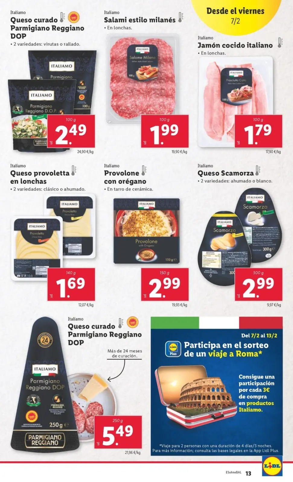 Page 19 dans Offres alimentaires chez Lidl Espagne