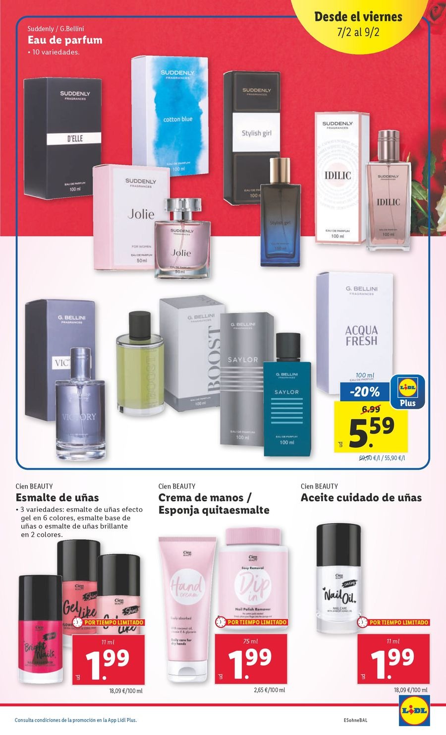 Ofertas de Lidl España de 3 a 9 febrero 2025 FOOD Ofertas