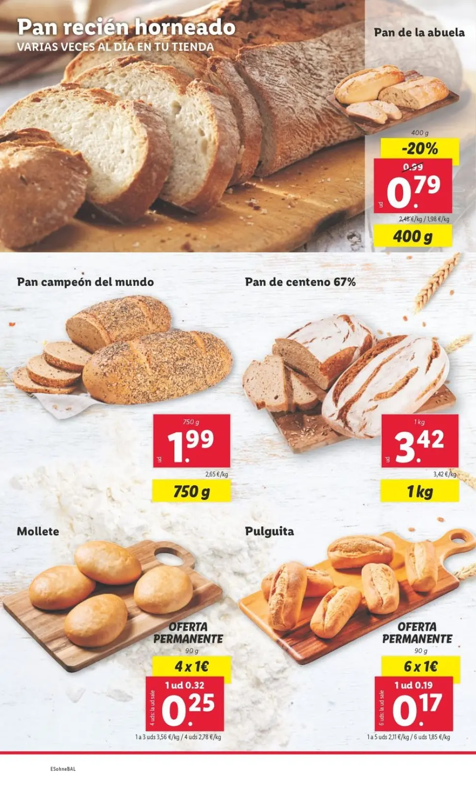 Page 12 dans Offres alimentaires chez Lidl Espagne