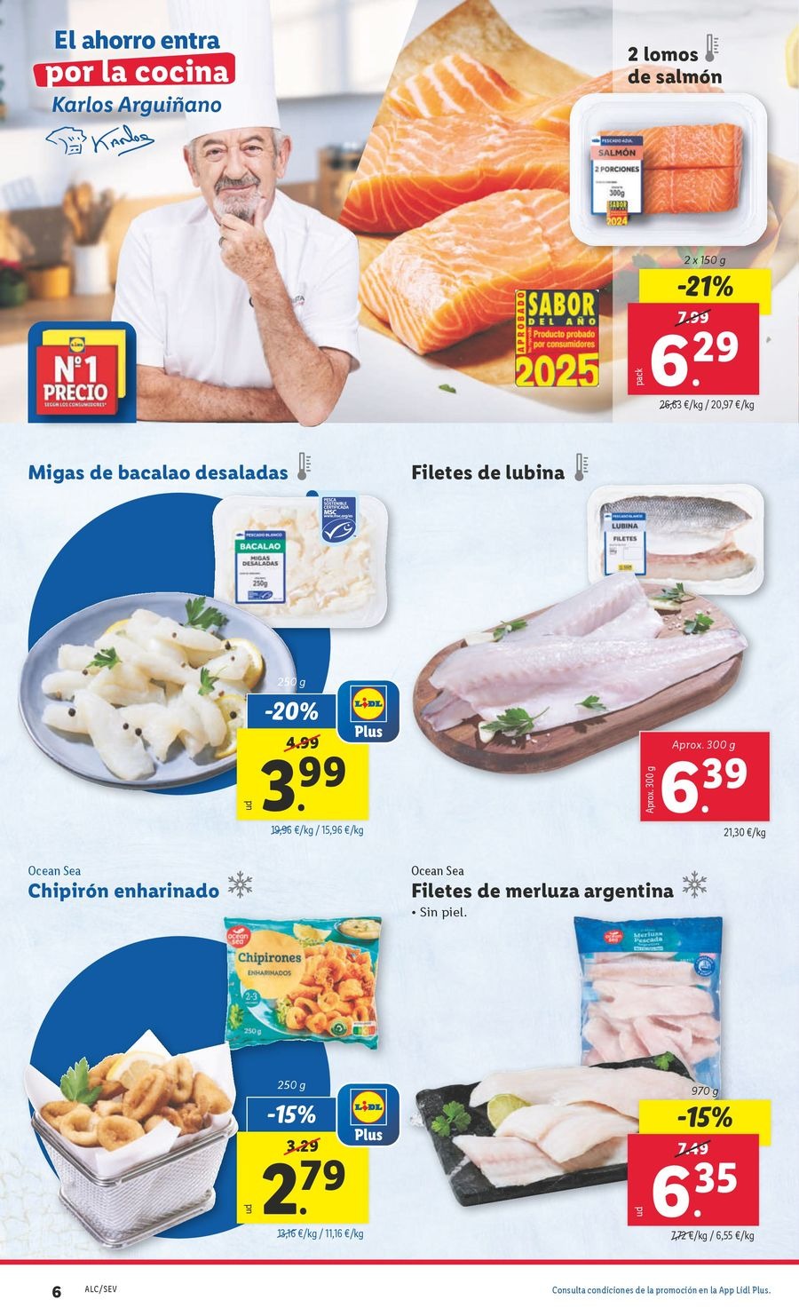 Ofertas de Lidl España de 3 a 9 febrero 2025 FOOD Ofertas