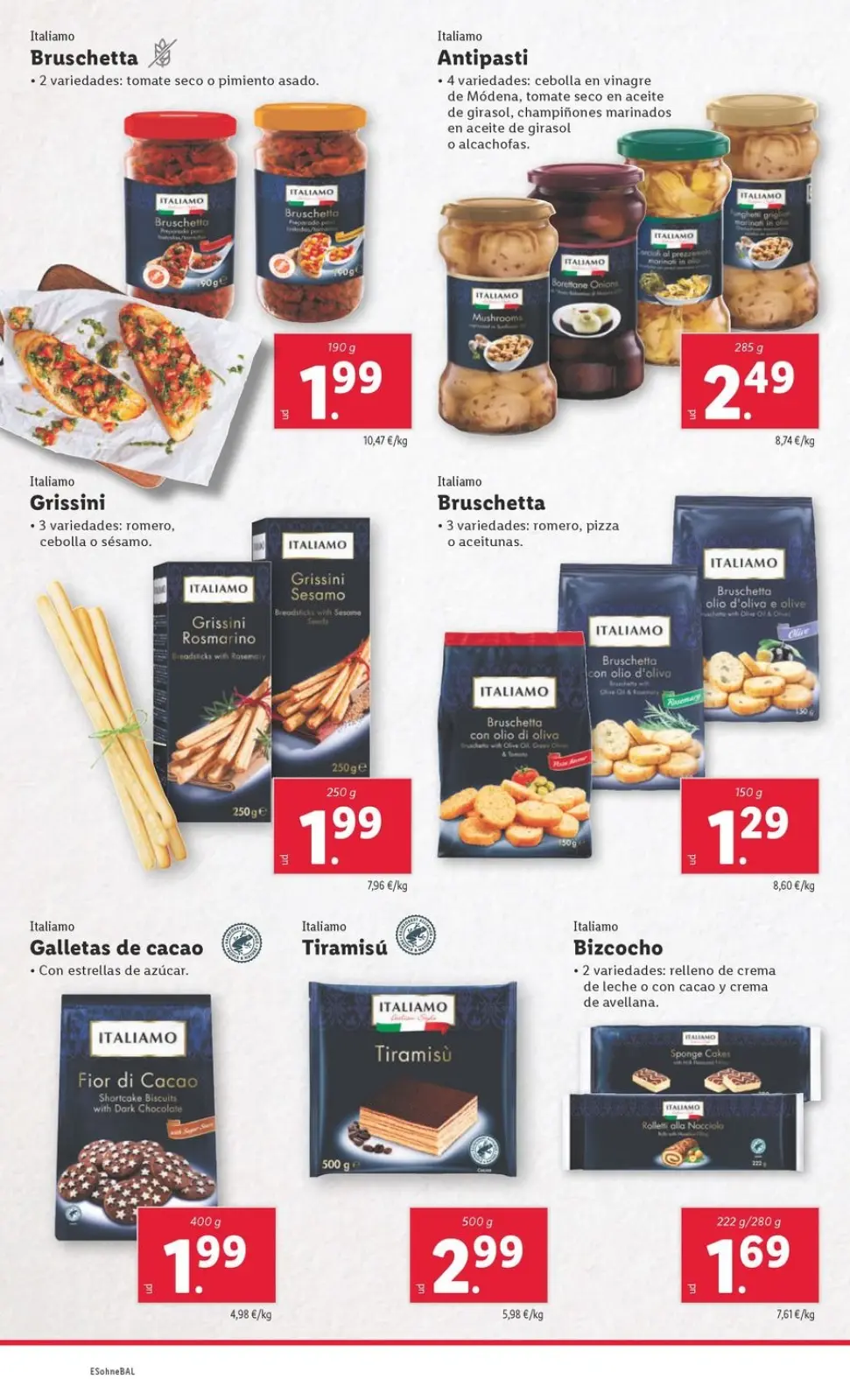 Page 24 dans Offres alimentaires chez Lidl Espagne