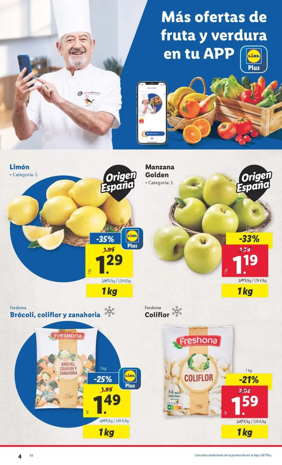 Page 6 dans Offres alimentaires chez Lidl Espagne