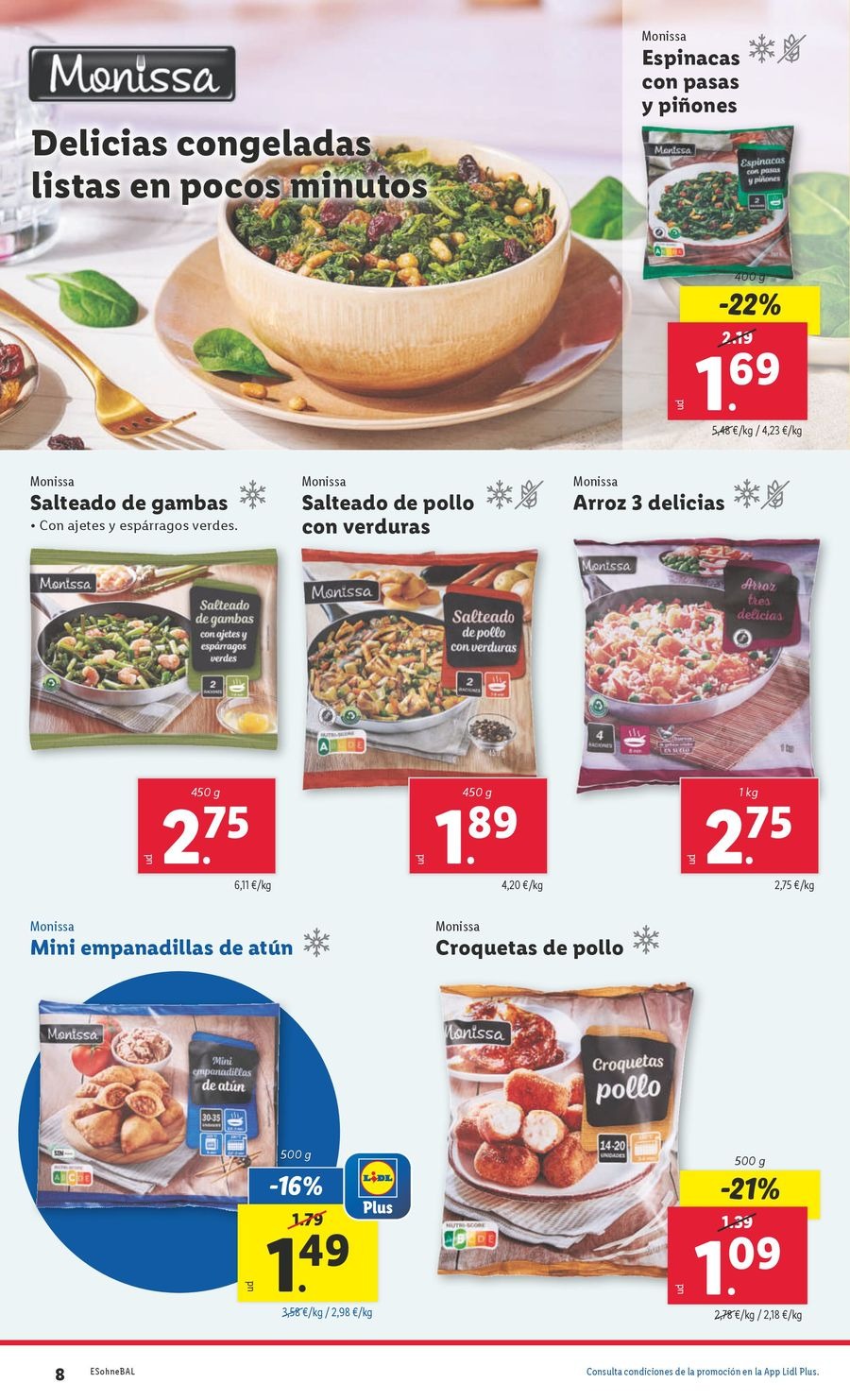 Ofertas de Lidl España de 3 a 9 febrero 2025 FOOD Ofertas