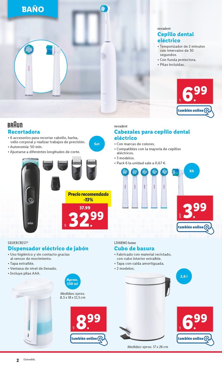 Ofertas de Lidl España de 3 a 9 febrero 2025 Ofertas de bazar