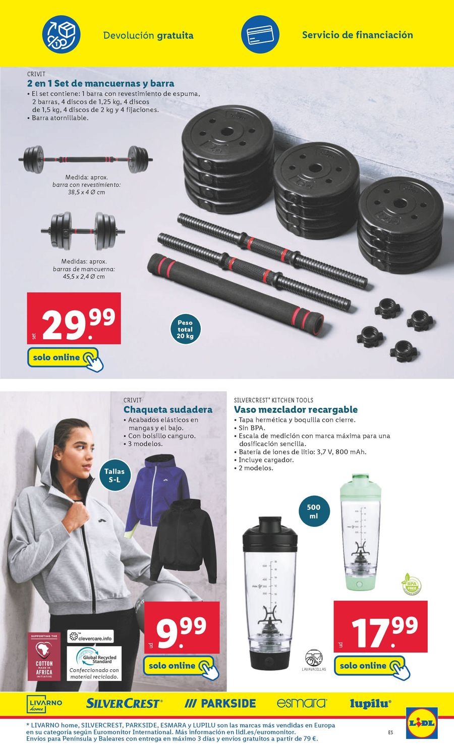 Ofertas de Lidl España de 3 a 9 febrero 2025 Ofertas de bazar