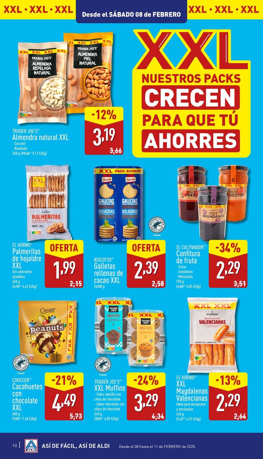 Ofertas de ALDI España de 5 a 11 febrero 2025 ofertas semanales
