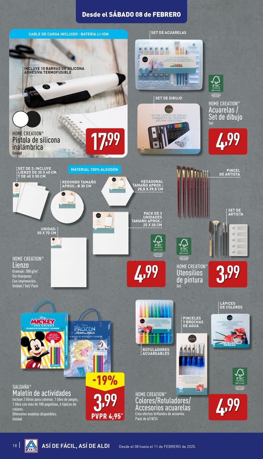 Ofertas de ALDI España de 5 a 11 febrero 2025 ofertas semanales