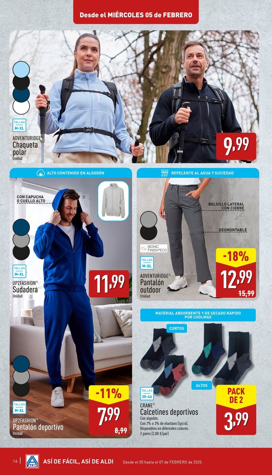 Ofertas de ALDI España de 5 a 11 febrero 2025 ofertas semanales