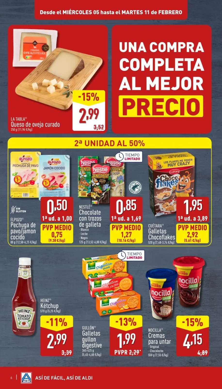 Página 6 en ofertas semanales en ALDI España