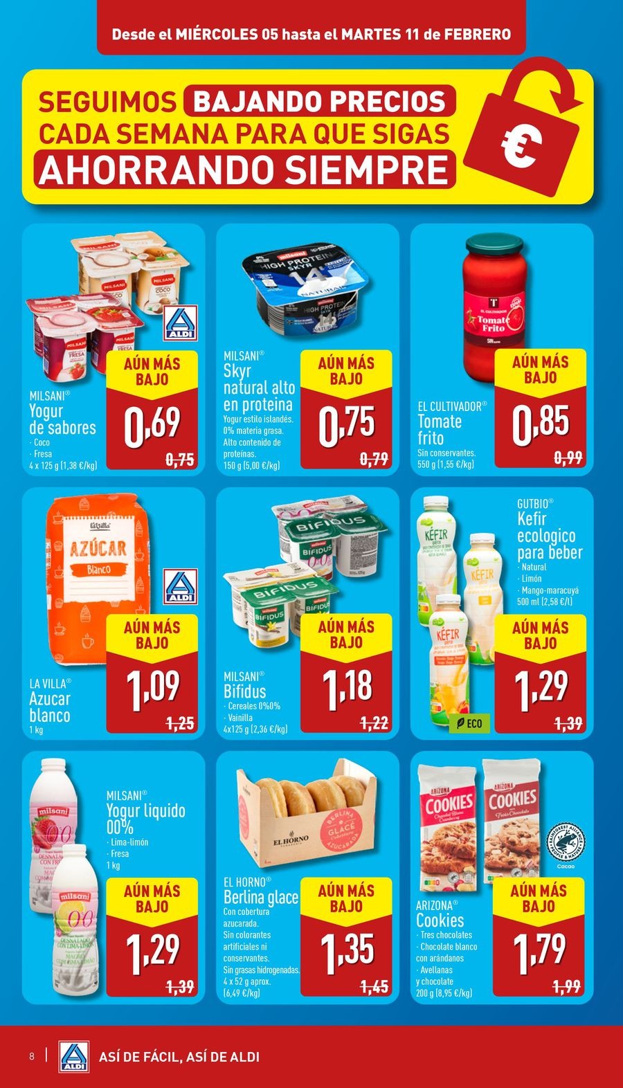 Ofertas de ALDI España de 5 a 11 febrero 2025 ofertas semanales