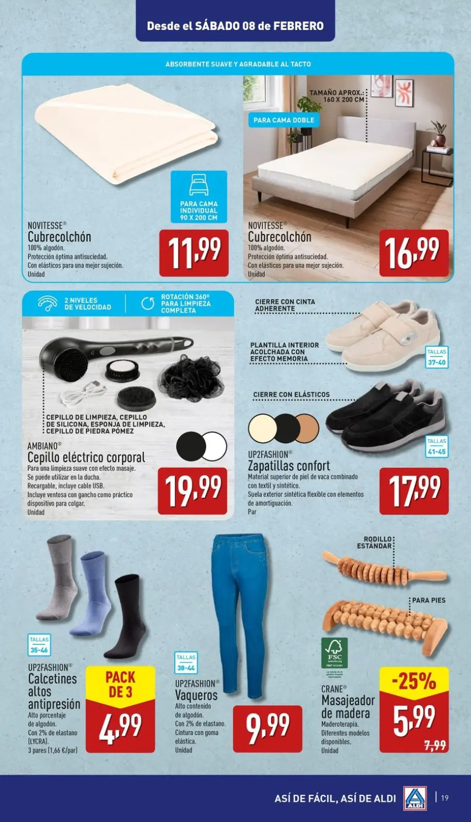 Página 19 en ofertas semanales en ALDI España