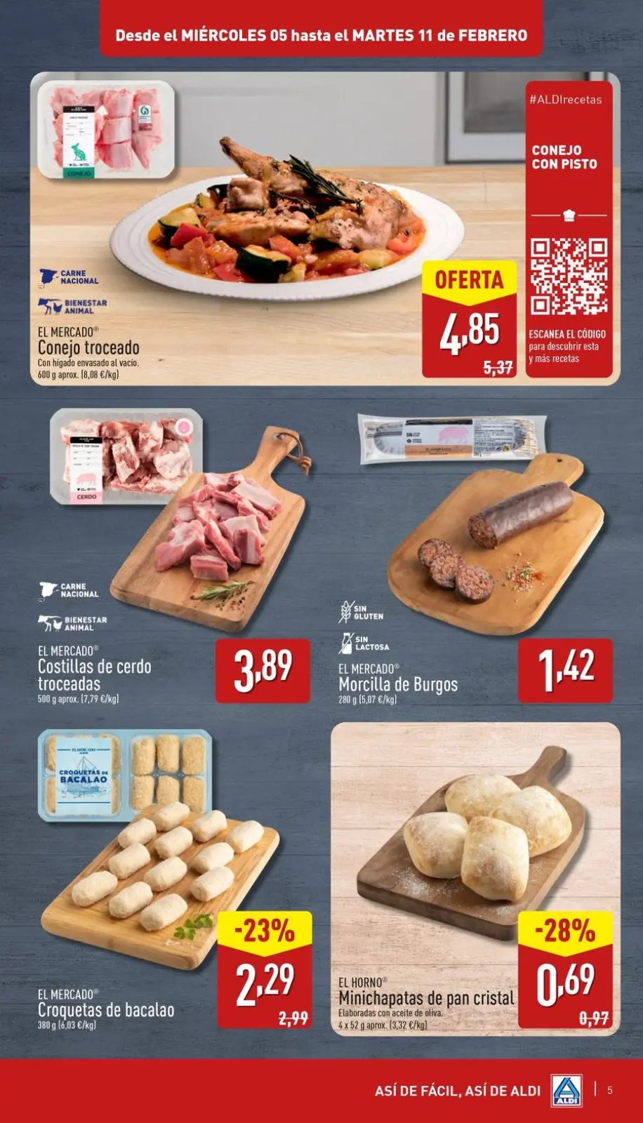Página 5 en ofertas semanales en ALDI España