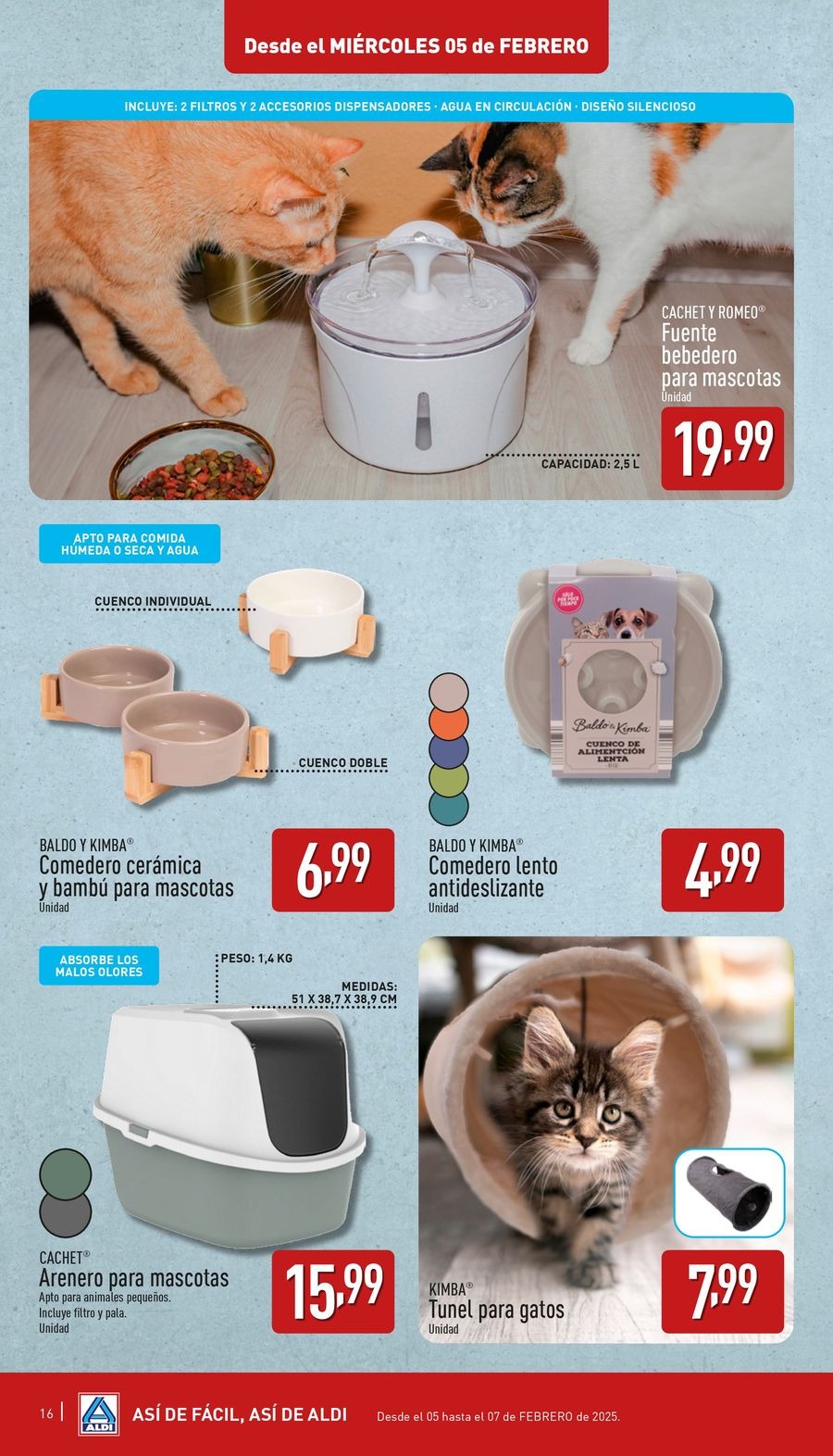 Ofertas de ALDI España de 5 a 11 febrero 2025 ofertas semanales