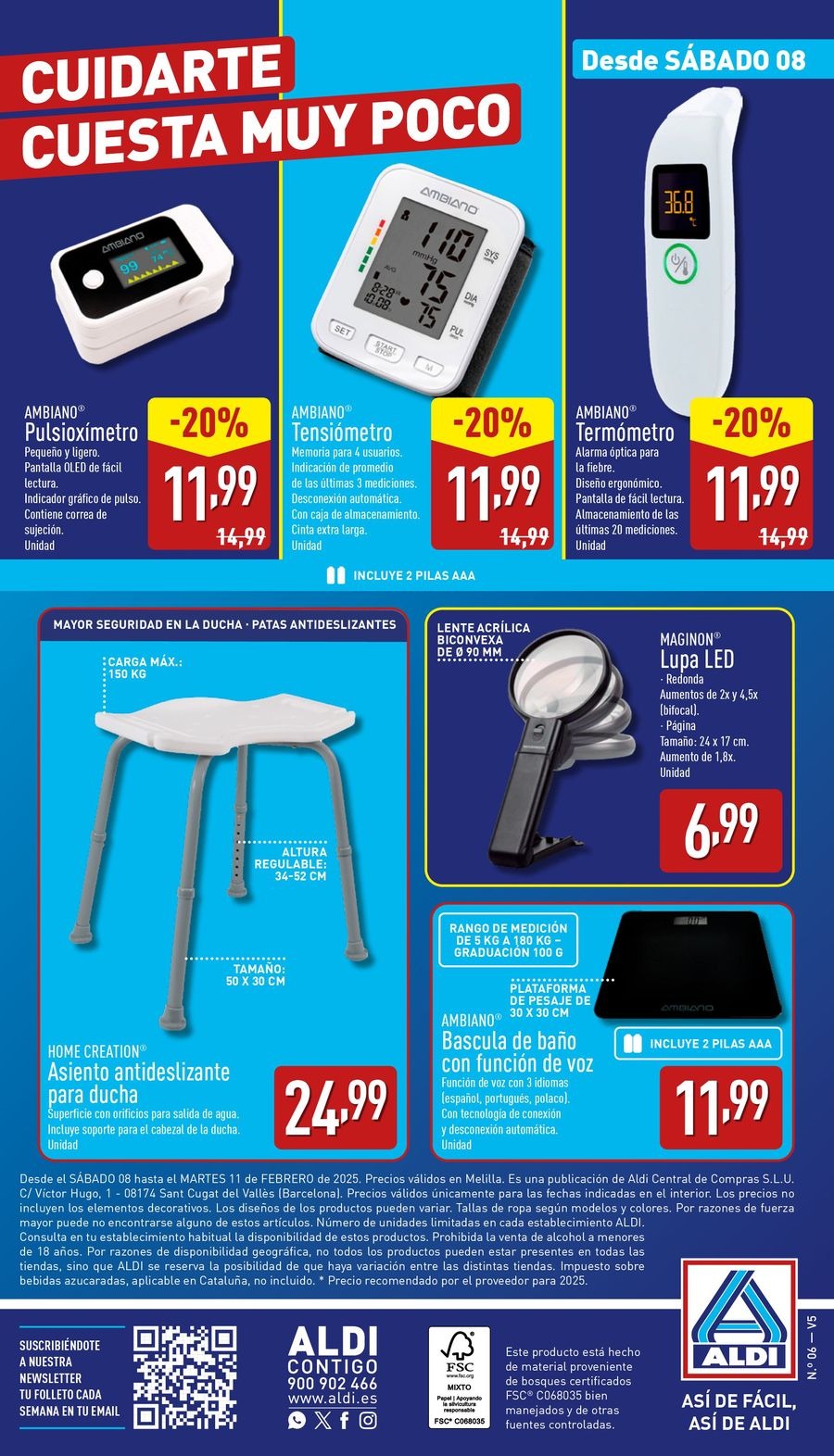 Ofertas de ALDI España de 5 a 11 febrero 2025 ofertas semanales