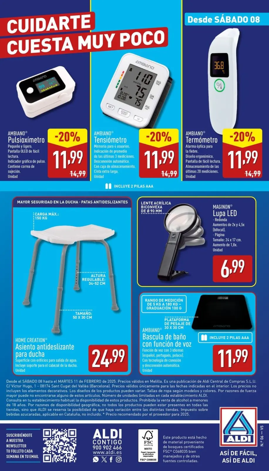 Página 20 en ofertas semanales en ALDI España