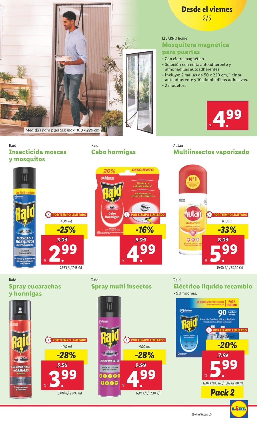 Lidl Spain Offers from 28 April to 4 May 2025 Weekly offers