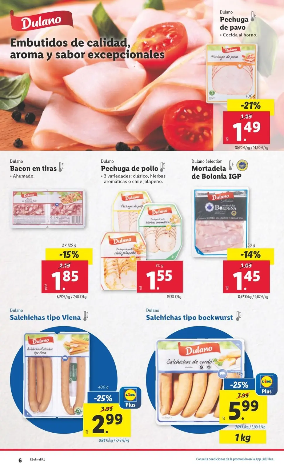 Page 6 dans Offres hebdomadaires chez Lidl Espagne