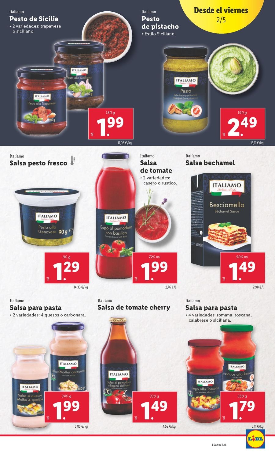 Lidl Spain Offers from 28 April to 4 May 2025 Weekly offers