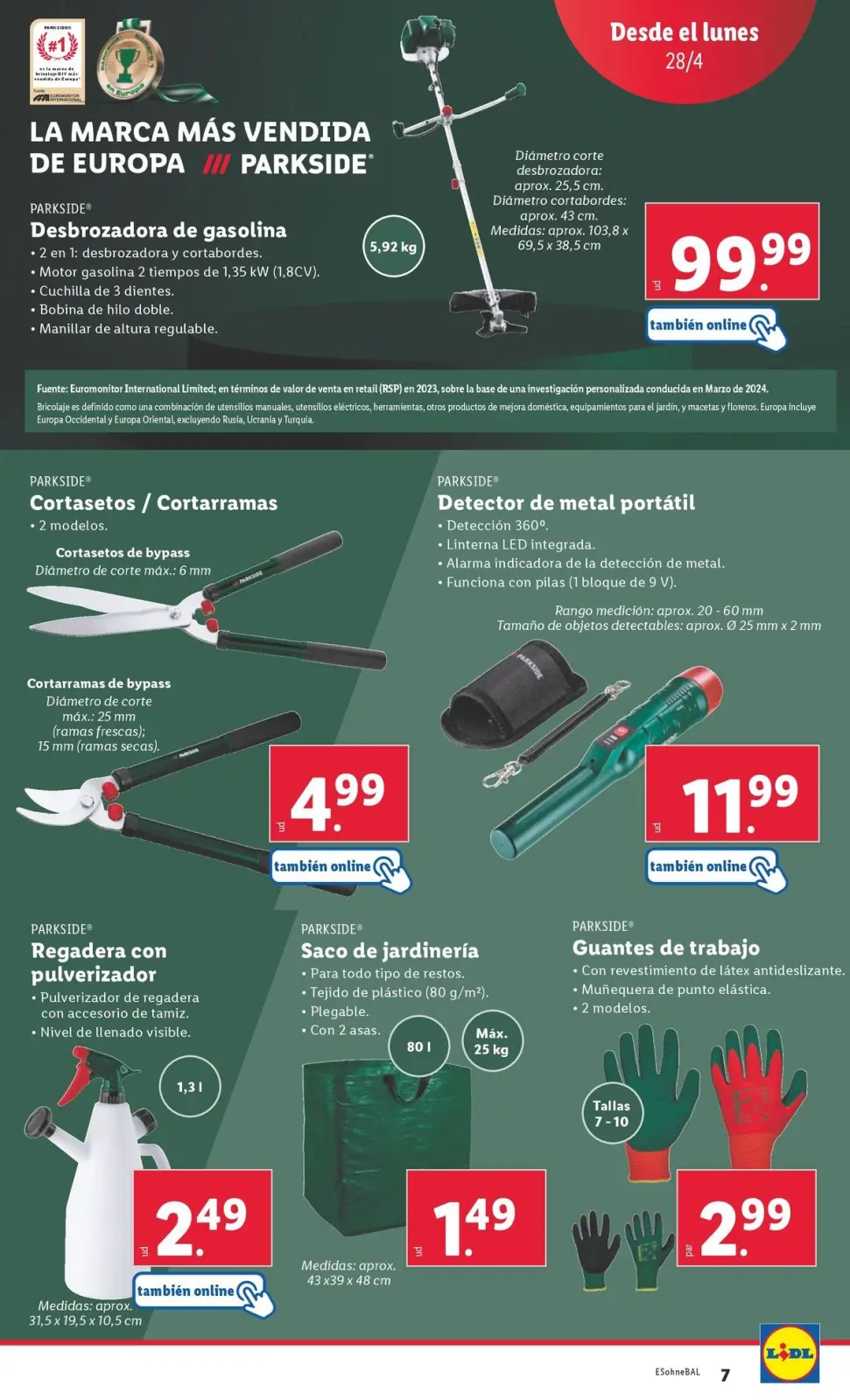 Page 9 dans Offres du bazar chez Lidl Espagne