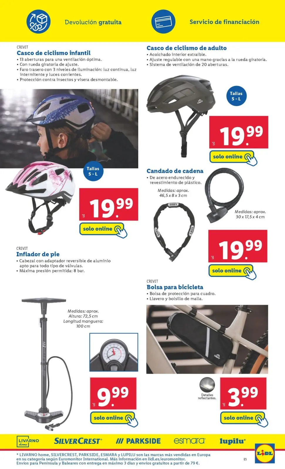 Page 21 dans Offres du bazar chez Lidl Espagne