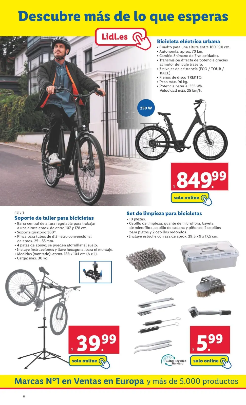 Page 20 dans Offres du bazar chez Lidl Espagne