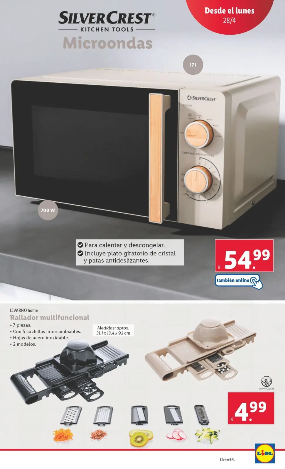 Page 5 dans Offres du bazar chez Lidl Espagne