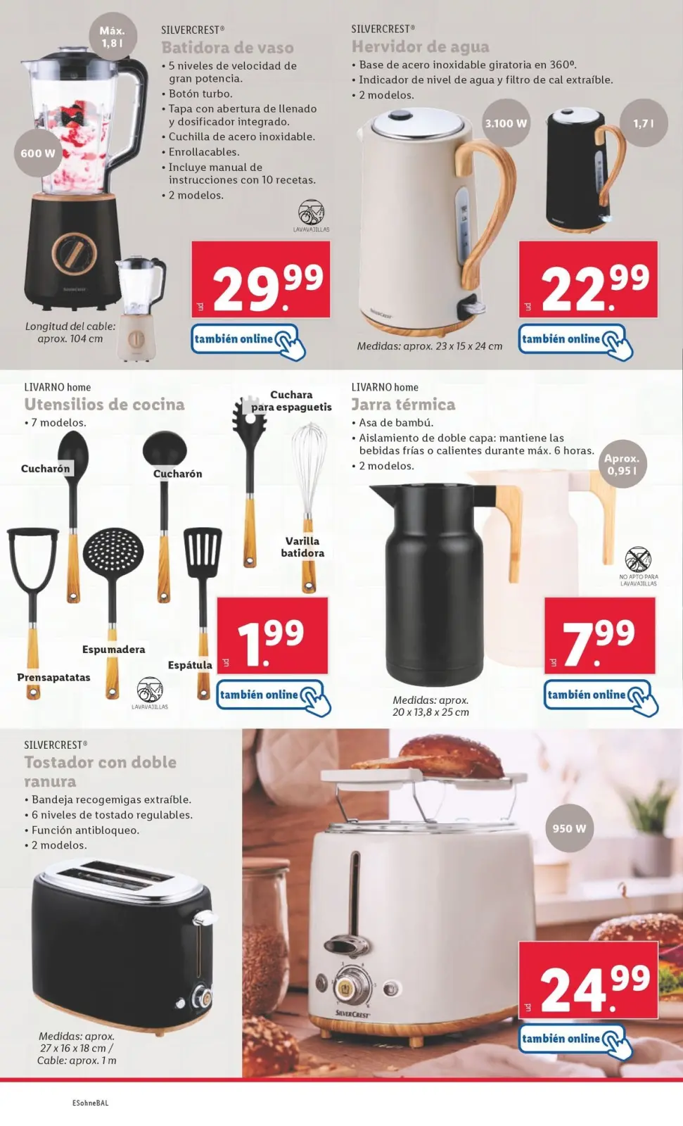 Page 4 dans Offres du bazar chez Lidl Espagne