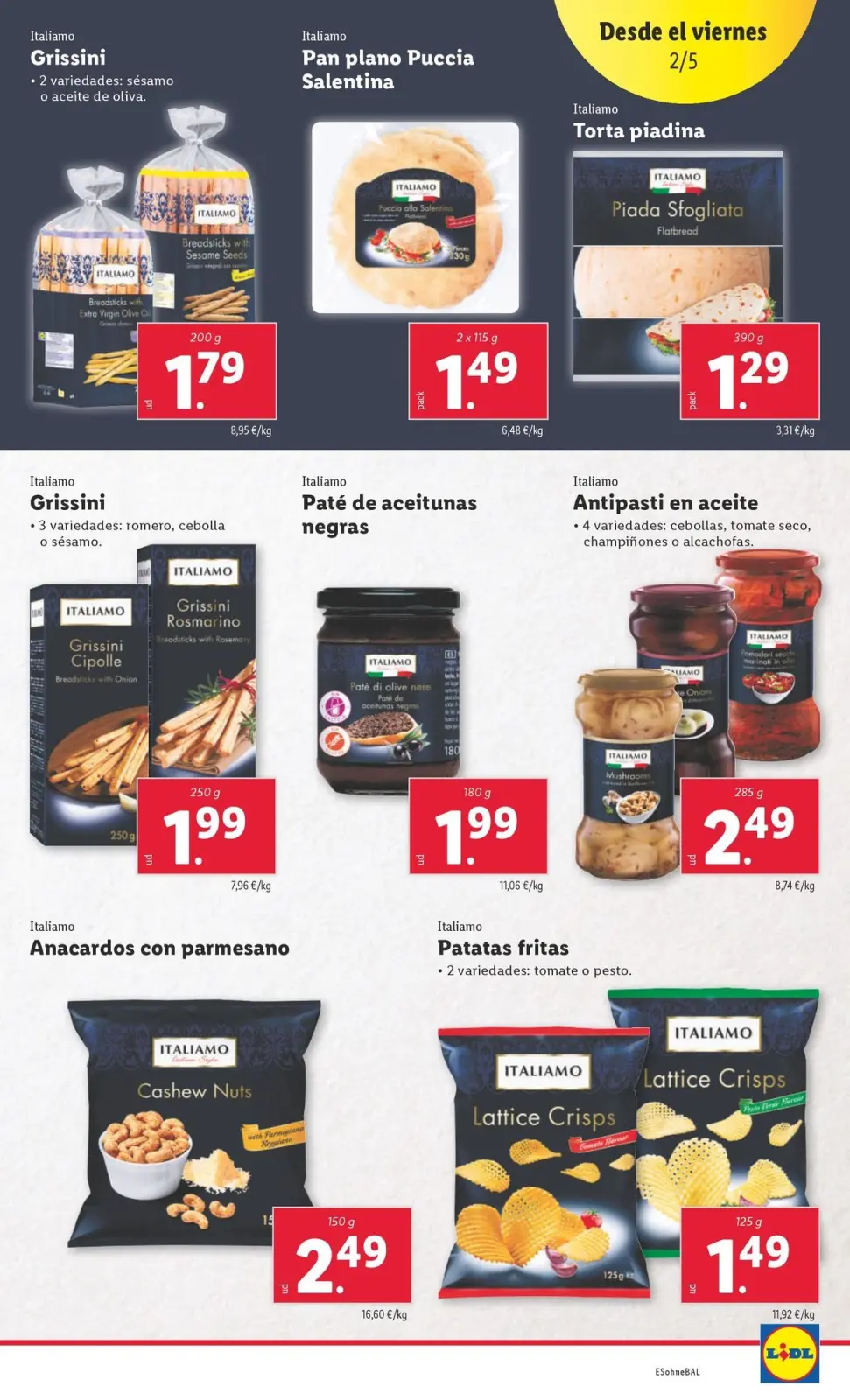 Page 52 dans Offres du bazar chez Lidl Espagne