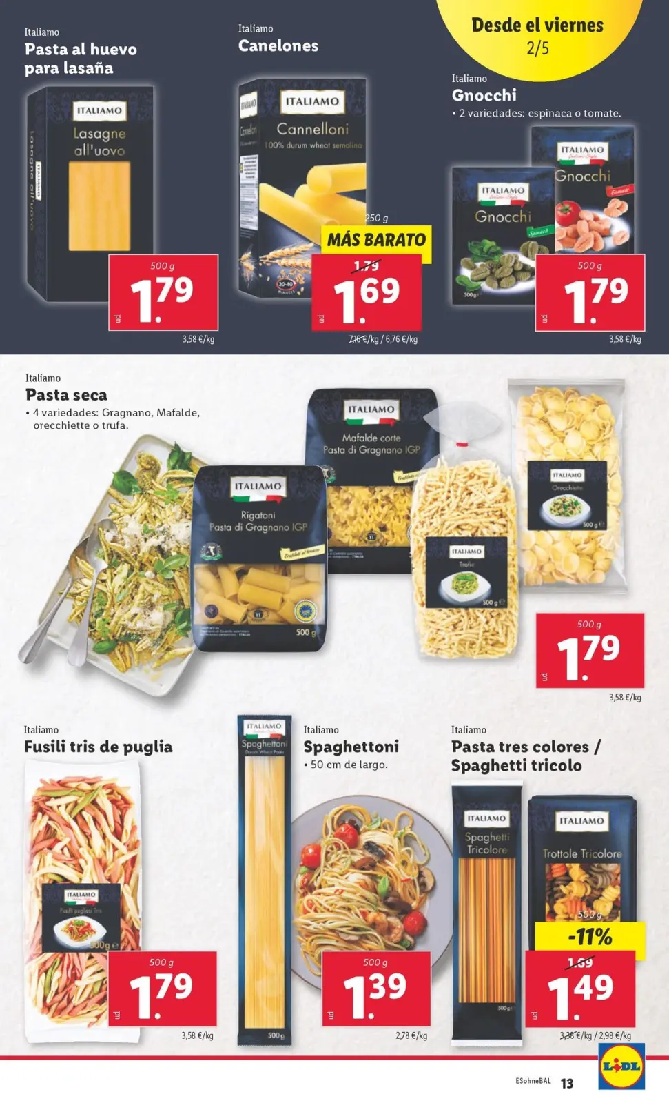 Page 48 dans Offres du bazar chez Lidl Espagne
