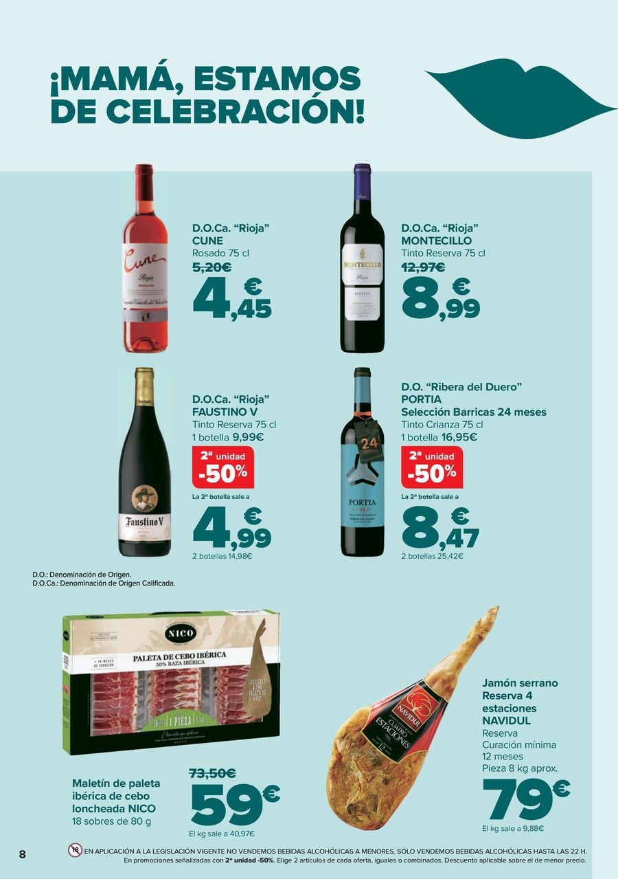 Carrefour Spain Offers from 25 April to 4 May 2025 Mother's Day offers