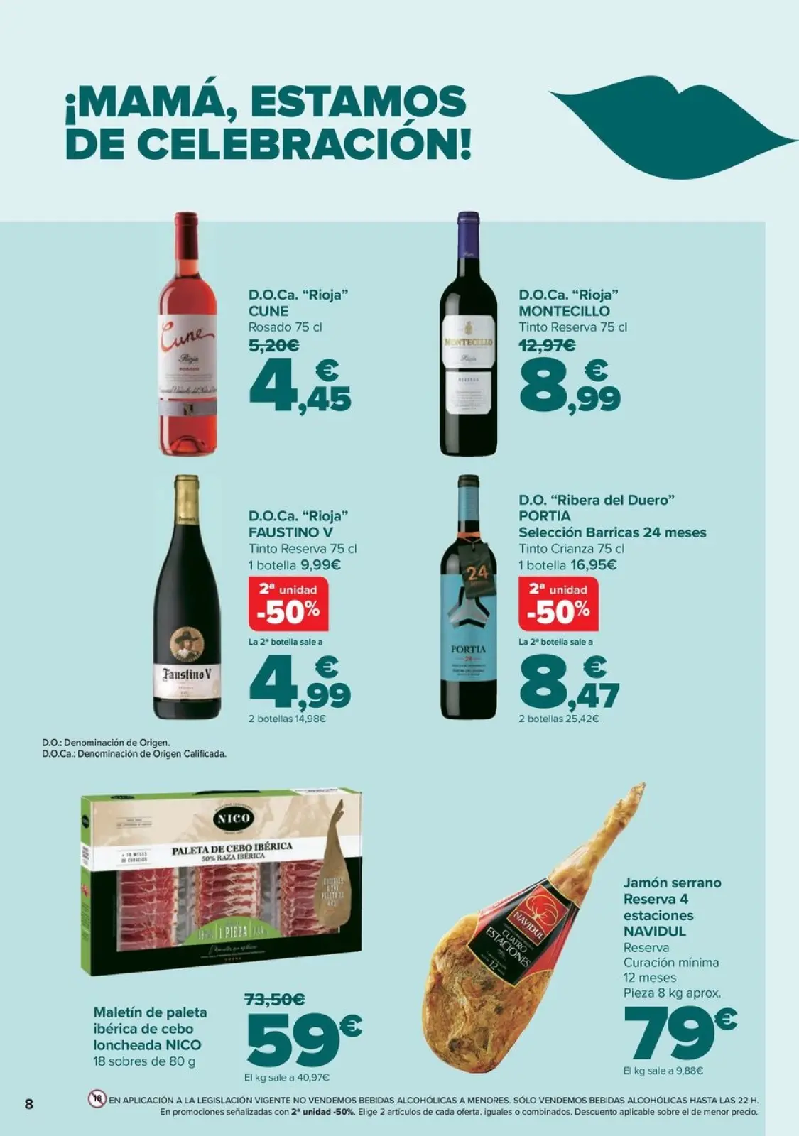 Página 8 en DIA DE LA MADRE Ofertas en Carrefour España