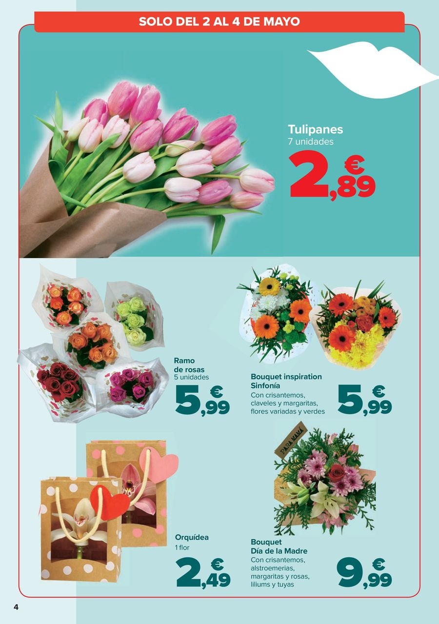 Carrefour Spain Offers from 25 April to 4 May 2025 Mother's Day offers