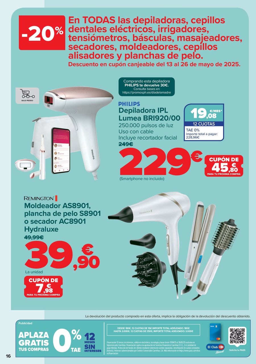 Carrefour Spain Offers from 25 April to 4 May 2025 Mother's Day offers