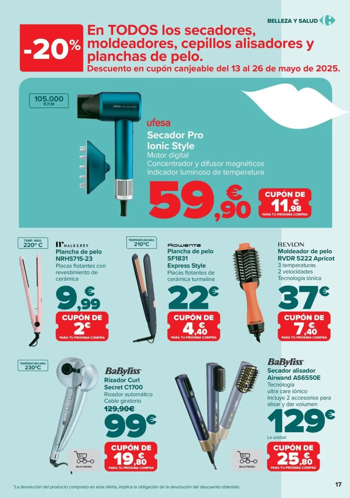 Página 17 en DIA DE LA MADRE Ofertas en Carrefour España