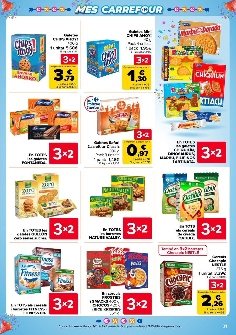 Carrefour Spain Offers from 22 April to 12 May 2025 3x2 + BARGAINS Offers