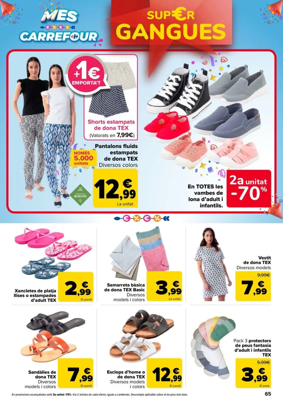 Página 65 en 3x2 + CHOLLOS Ofertas en Carrefour España