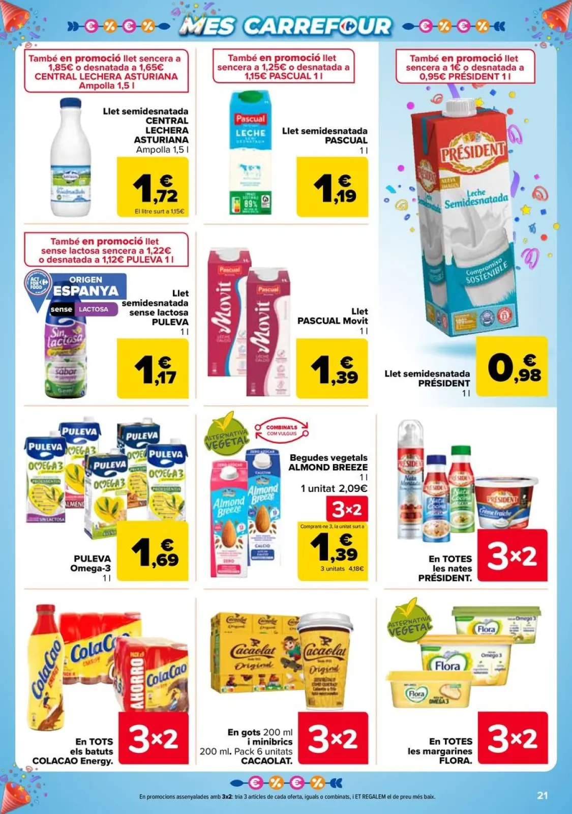 Página 21 en 3x2 + CHOLLOS Ofertas en Carrefour España