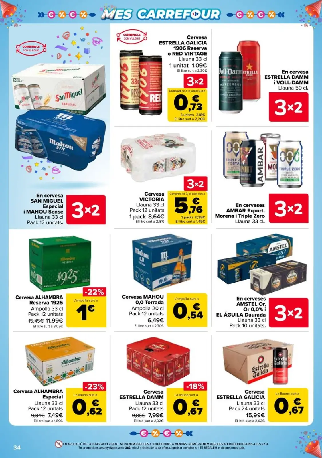 Página 34 en 3x2 + CHOLLOS Ofertas en Carrefour España