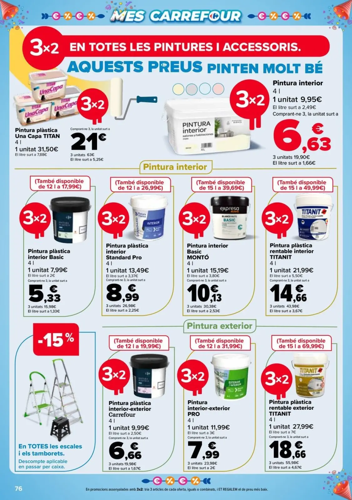 Página 76 en 3x2 + CHOLLOS Ofertas en Carrefour España