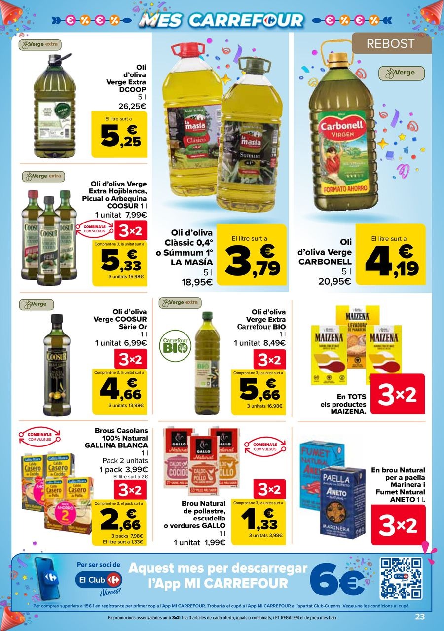 Carrefour Spain Offers from 22 April to 12 May 2025 3x2 + BARGAINS Offers